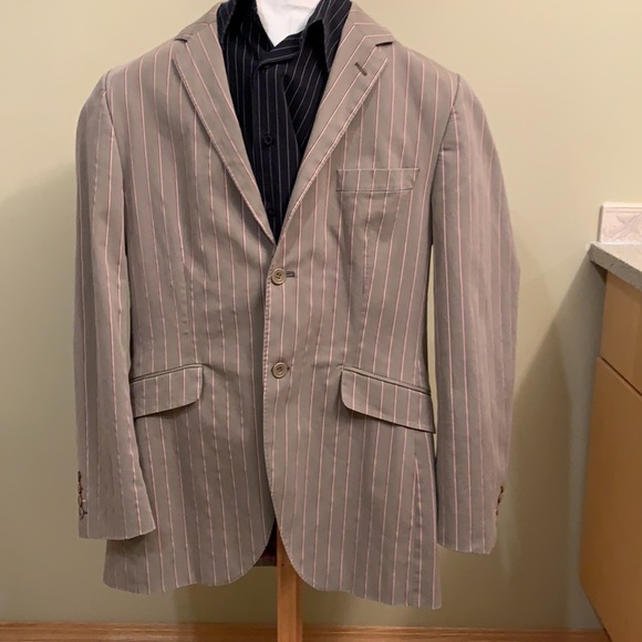 🪴Striped Cotton Coat/Blazer🪴 - Picture 2 of 6